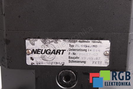 PL115S/M0 NEUGART I=6 RÉDUCTEUR
