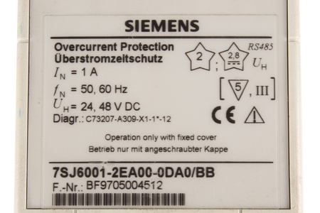 7SJ6001-2EA00-0DA0/BB SIEMENS 7SJ600