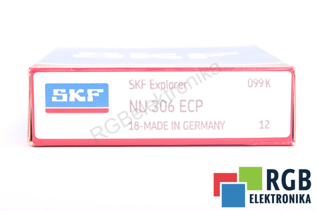NU306ECP SKF 12000RPM, 11000RPM, 30X72X19 58.5KN, 48KN ROULEMENT A ROULEAUX