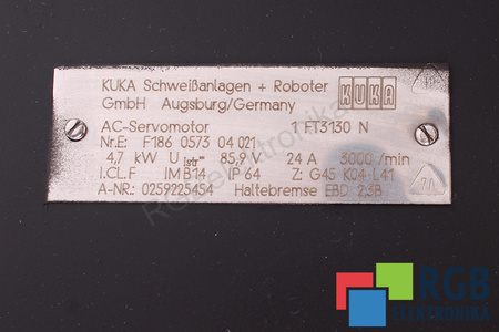 1FT3130N Z:G45 0259225454 KUKA