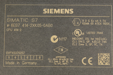 6ES7414-2XK05-0AB0 SIEMENS SIMATIC S7-400 CPU 414-2