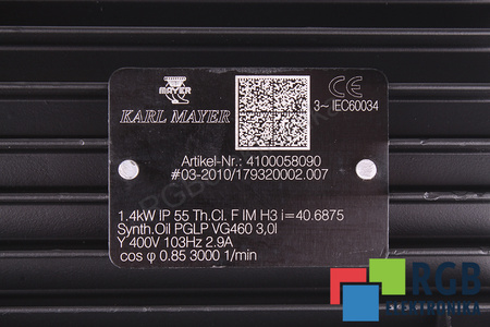S32CV DL90L4UITS KARL MAYER STATOR