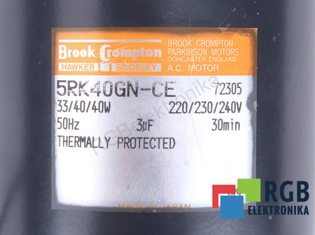 5RK40GN-CE BROOK CROMPTON