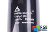 CONDENSATEUR B43586-S44780Q2 S+M 4700UF, 350V