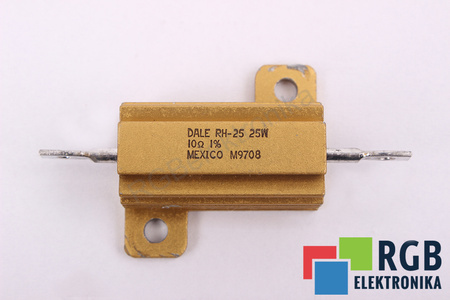 RÉSISTANCE RH-25 DALE 10 OHM 10OHM, 25W