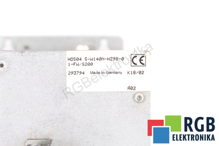 HDS04.5-W140N-HZ98-01-FW/S200 BOSCH REXROTH SANS CAPOT