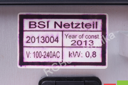 2013004 SPECTRA BSI RACK