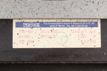 TA314385 TRAMAG TRANSFORMATEUR