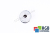 POULIE DENTÉE 46X44MM COURROIE 19MM ARBRE 14MM Z=30