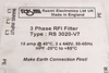 RS3020-V7 RASMI ELECTRONICS RFI FILTER
