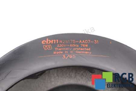 R2S175-AA07-31 EBM PAPST 175X175X60MM 76W 230VAC VENTILATEUR