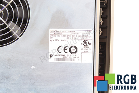 SGDH-50AE YASKAWA SERVOPACK SIGMA II