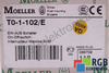 T0-1-102/E MOELLER ART.NO. 088709 SECTIONNEUR