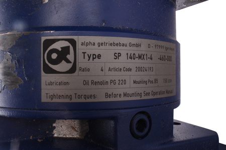 SP140-MX1-4-460-000 ALPHA GETRIEBEBAU 20024193 4I RÉDUCTEUR