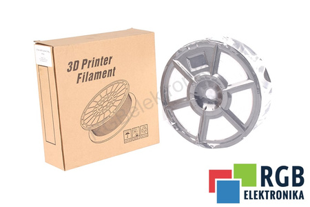 1,75MM HIPS FILAMENT 0.5KG WHITE FLASHFORGE DIMENSION EXTÉRIEURE DE LA BOBINE 180MM, DIMENSION INTÉRIEURE DE LA BOBINE 50MM, LARGEUR DE LA BOBINE 45MM