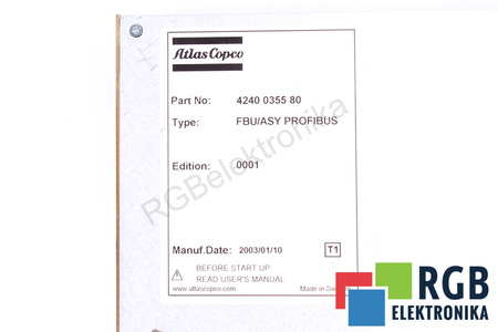 FBU/ASY PROFIBUS ATLAS COPCO 4240035580 ATLAS