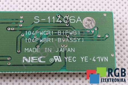 ONDULEUR S-11406A NEC S11406A 104PWCR1-B(PWB) 104PWBR1-B(ASSY)