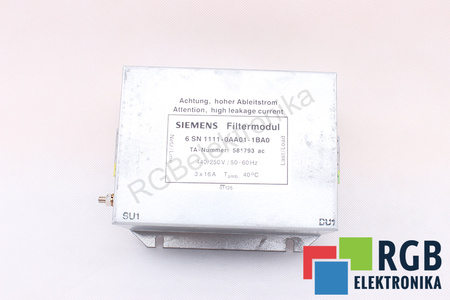 6SN1111-0AA01-1BA0 SIEMENS SIMODRIVE 611 FILTRE