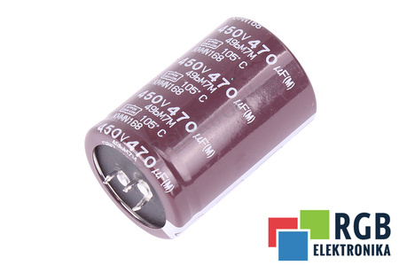 CONDENSATEUR KMMN168 NIPPON 470UF, 450V