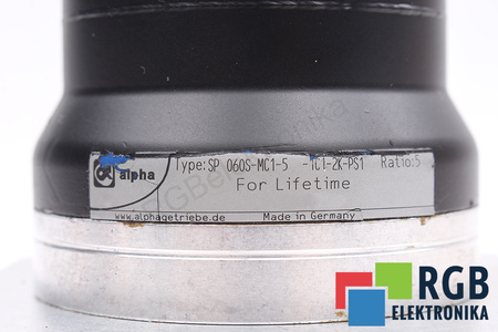 SP060S-MC1-5-1C1-2K-PS1 ALPHA GETRIEBEBAU I=5 RÉDUCTEUR
