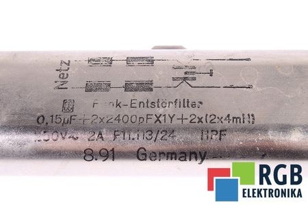 CONDENSATEUR 0.5UF 250V NETZ