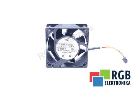 MMF-06D24DM-AC4 MELCO TECHNOREX 60X60X25MM, 24V, 0.06A VENTILATEUR