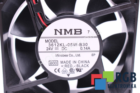 3612KL-05W-B30 MINEBEA 92X32MM NMB 24VDC 0.14A VENTILATEUR