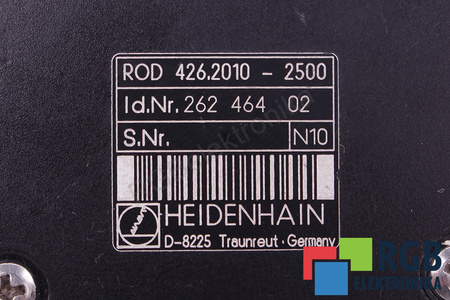ROD426.2010-2500 HEIDENHAIN ID.NR.262464-02 CODEUR