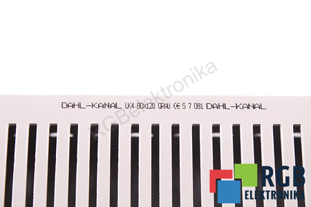 GOULOTTE A PEIGNE LK480120 DAHL KANAL 080120 2000X120X80MM