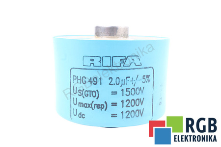CONDENSATEUR PHG491 RIFA 2UF, 1500V