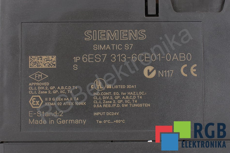 6ES7313-6CE01-0AB0 SIEMENS SIMATIC S7-300