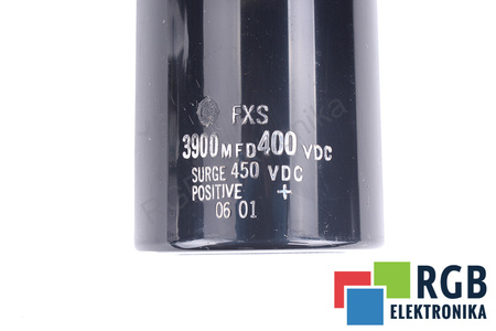 CONDENSATEUR 3900UF 400V FXS