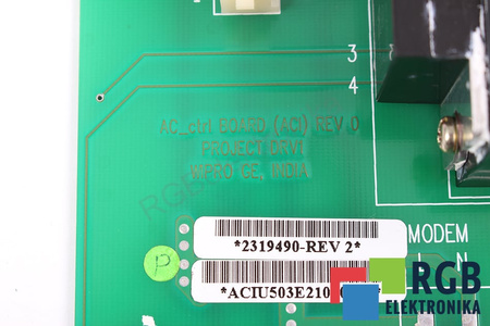 2319490 GE YOKOGAWA MEDICAL SYSTEMS AC CTRL BOARD POUR LOGIQ3