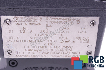 1FS5044-0AF01-0-Z Z: K85 SIEMENS