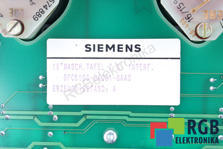 6FC5103-0AD01-0AA0 SIEMENS SINUMERIK 840C/840CE CLAVIER