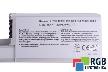 PP04X DELL 11.1V, 4400MILIAH BATTERIE