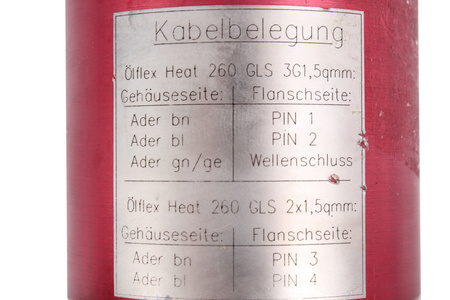 KLEBSTOFF H&H MASCHINENBAU BAGUE COLLECTRICE AVEC CONTACTS OR/OR