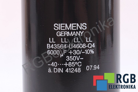 CONDENSATEUR B43564-U4608-Q4 SIEMENS 6000UF, 350V