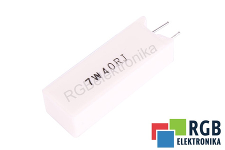 RÉSISTANCE RES-40-OHM-7W-12-9-38 40OHM