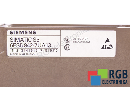 6ES5942-7UA13 SIEMENS CPU 942 SIMATIC S5