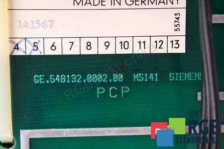 MS141A SIEMENS GE.548132.0002.00