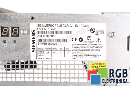 6FC5210-0DF31-2AB0 SIEMENS SINUMERIK PCU 50.3B-C VERSION B