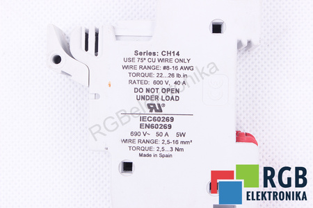 SUPPORT DE FUSIBLE CH141D BUSSMANN