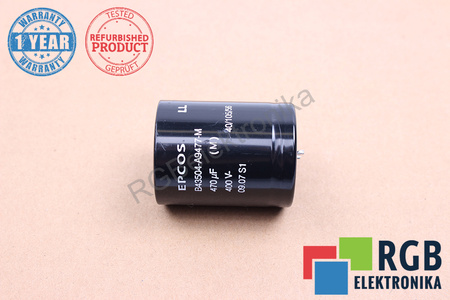 CONDENSATEUR B43504-A9477-M EPCOS 470UF, 400V