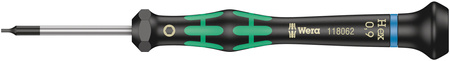 TOURNEVIS HEXAGONAL HEX-PLUS DE PRÉCISION 05118062001 WERA 2054 40MM, 0.9MM