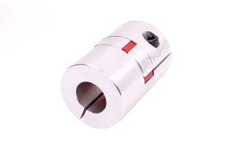 YH10-30-14-14-50 D=30MM D1/D2=14/14MM L=50MM ALUMINIUM ACCOUPLEMENT ÉLASTIQUE A MÂCHOIRES