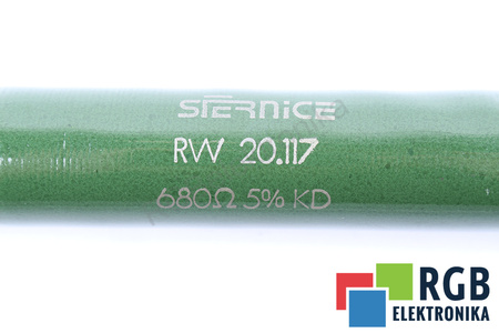 RÉSISTANCE RW20.117 SFERNICE 680R 680OHM
