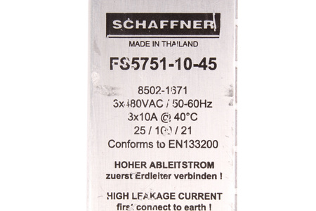 FS5751-10-45 SCHAFFNER FILTRE