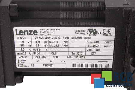 MCS06C41LRS0B0-A11N-ST5S00N-R0SU LENZE GPA00-2SGCN-06CN4 15516724