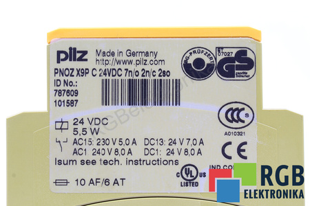 PNOZ X9P C 24VDC PILZ 787609 RELAIS DE SÉCURITÉ